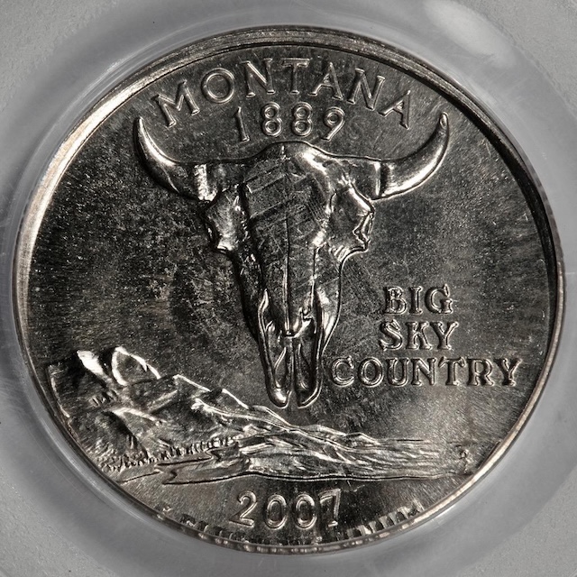 2007 Jefferson nickel double denomination error with Lincoln cent design struck on nickel planchet